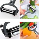 Cyclone Knife 3 in 1 Roto The 3-in-1 Vegetable Peeler is a versatile kitchen tool designed for multiple peeling - Image 2
