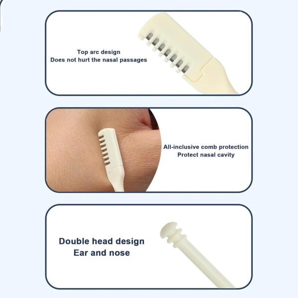 360° Rotating Nose Trimmer & Ear Pick Tool - Image 7