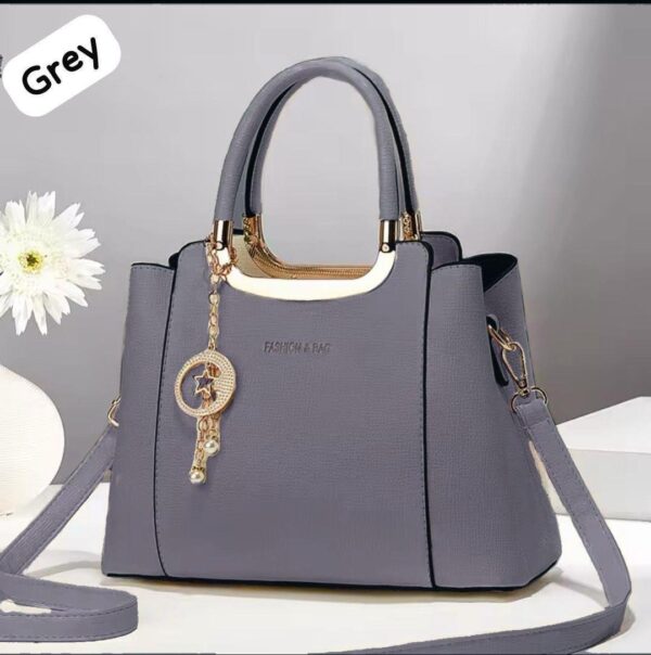 Women’s Rexine Plain Hand Bag - Image 5