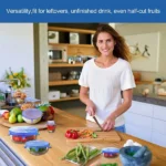 Stretch & Seal – 6Pcs Reusable Silicone Bowl Covers - Image 3