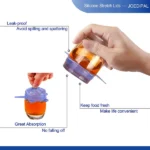 Stretch & Seal – 6Pcs Reusable Silicone Bowl Covers - Image 7